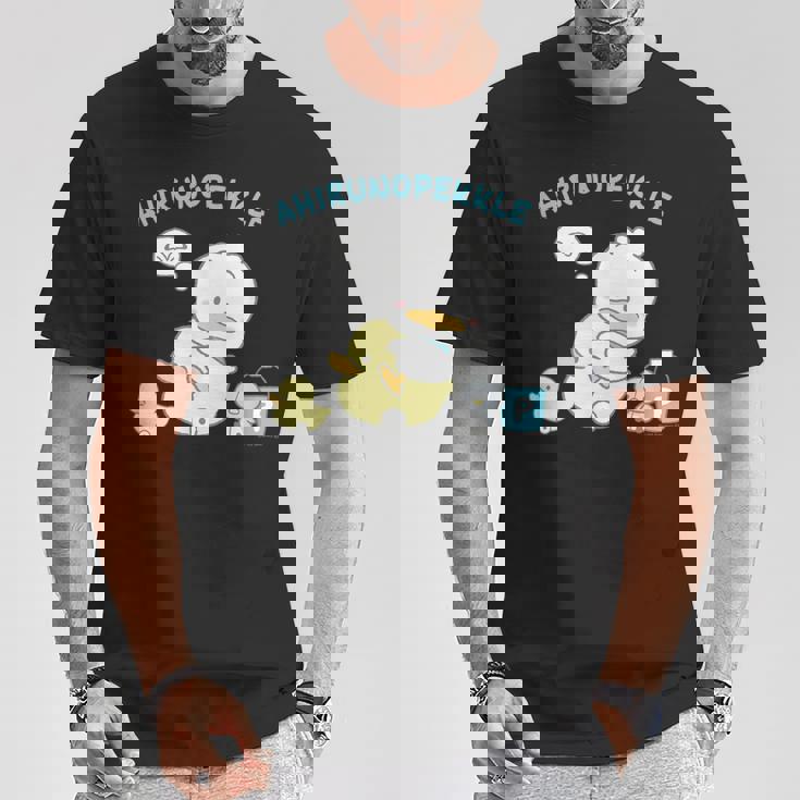 あひるのペックル リトルペックル Tシャツ 面白い贈り物