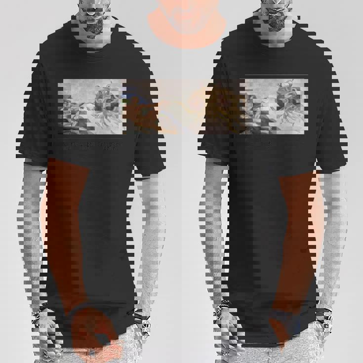 おかしい。ラーメンを頂けますか？空飛ぶスパゲッティモンスターギフト Tシャツ 面白い贈り物