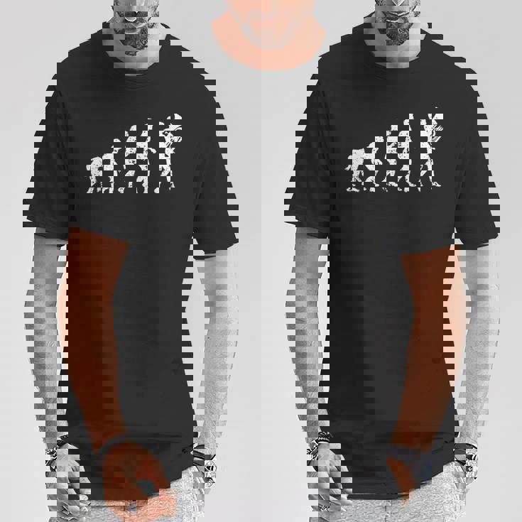 おかしなマーチングバンド ミュージシャン チューバ奏者 人類の進化 Tシャツ 面白い贈り物