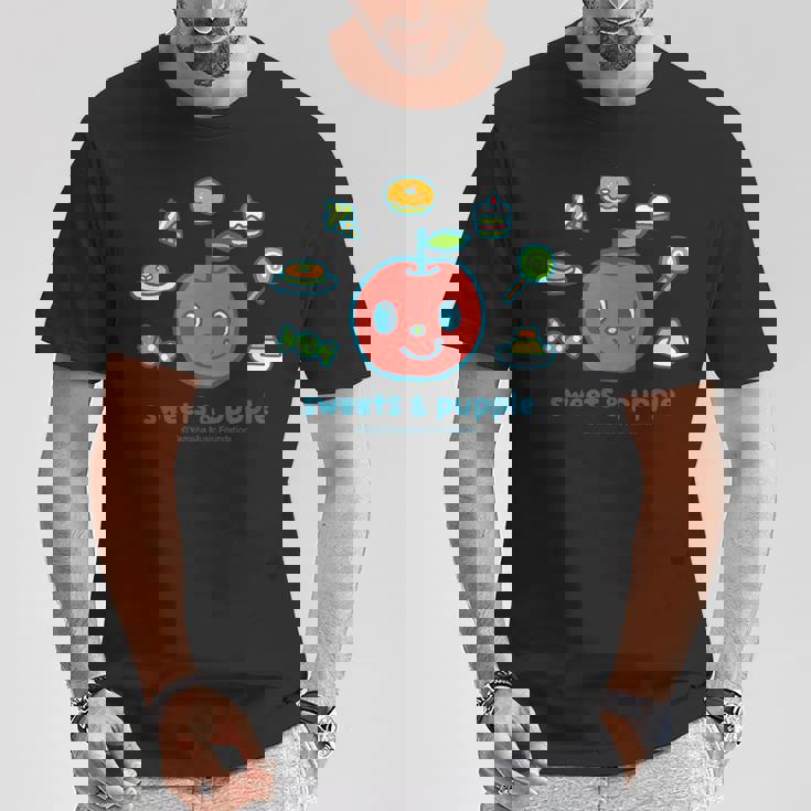 おなかがグ〜Weets&Pupple Tシャツ 面白い贈り物