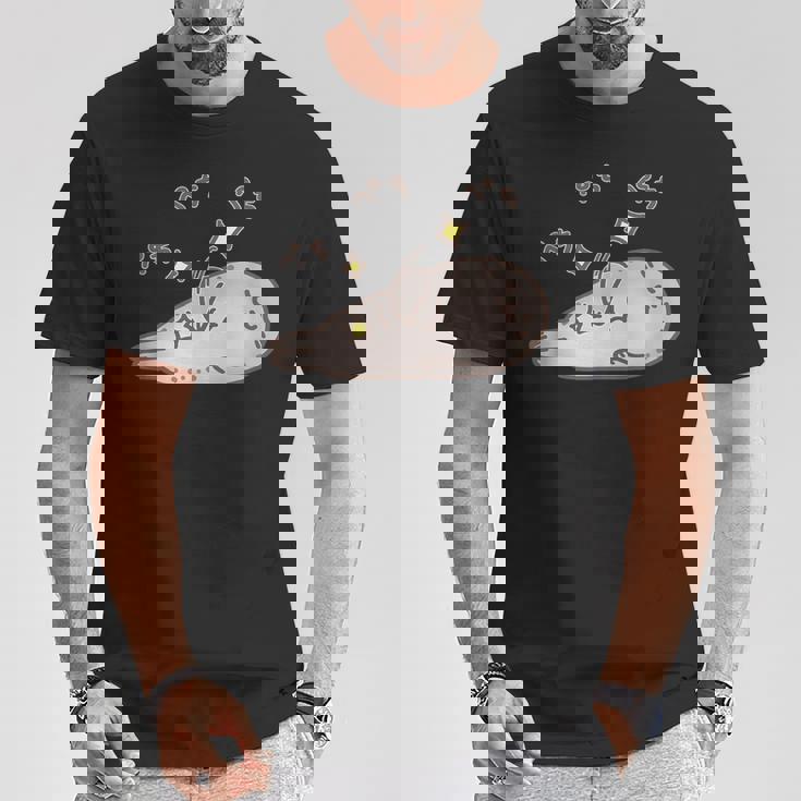 おなかをぺちぺちするアザラシちゃん おもしろ ネタ 水族館 かわいい Tシャツ 面白い贈り物