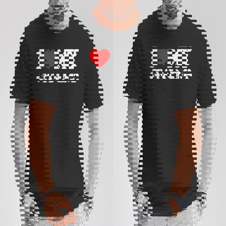 おばあちゃん大好きおばあちゃん大好き Tシャツ 面白い贈り物