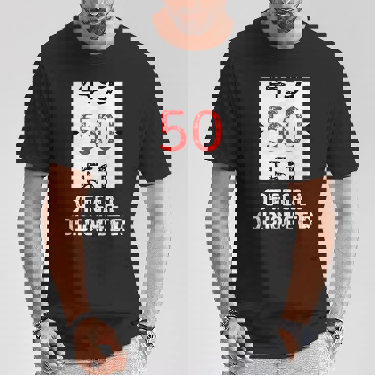 おもしろい 50歳の誕生日 オールドメーター 50歳 50歳 誕生日 50歳 50歳 Tシャツ 面白い贈り物