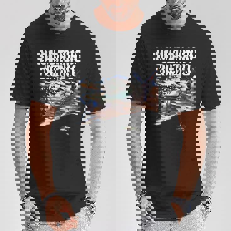 おもしろい ボンバルディーノ クロコディロ イタリア Ai 動物 ブレイン ミーム Tシャツ 面白い贈り物