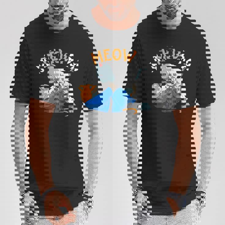 おもしろい柔術猫 柔術愛好者 柔術猫 Tシャツ 面白い贈り物