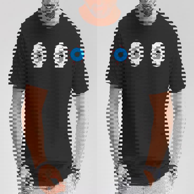 おもしろブラ 目玉コスチューム セクシーなおっぱい衣装 Tシャツ 面白い贈り物