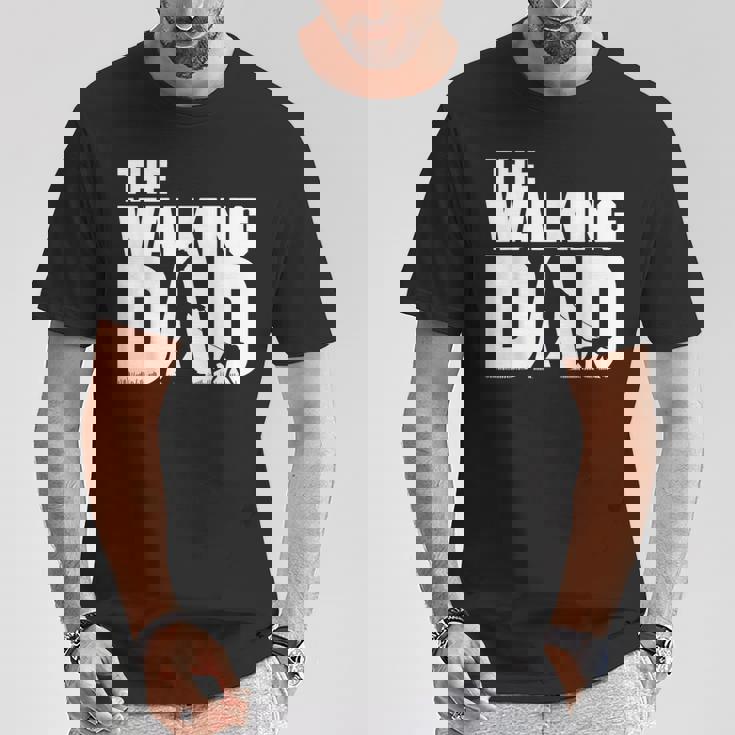 お散歩 お父さん おもしろい 犬 散歩 お父さん ギフト 父の日 Tシャツ 面白い贈り物