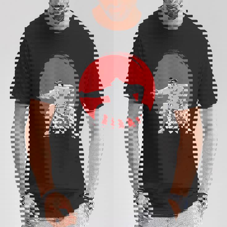 お相撲さん、力士 Tシャツ 面白い贈り物