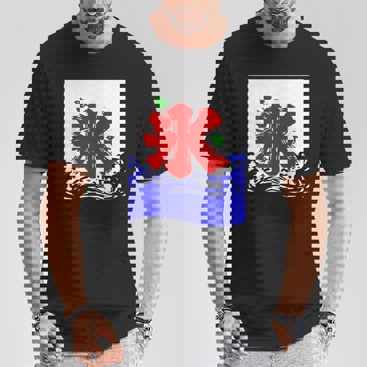 かきごり 日本のこりちどり かき氷サインtシャツ Tシャツ 面白い贈り物