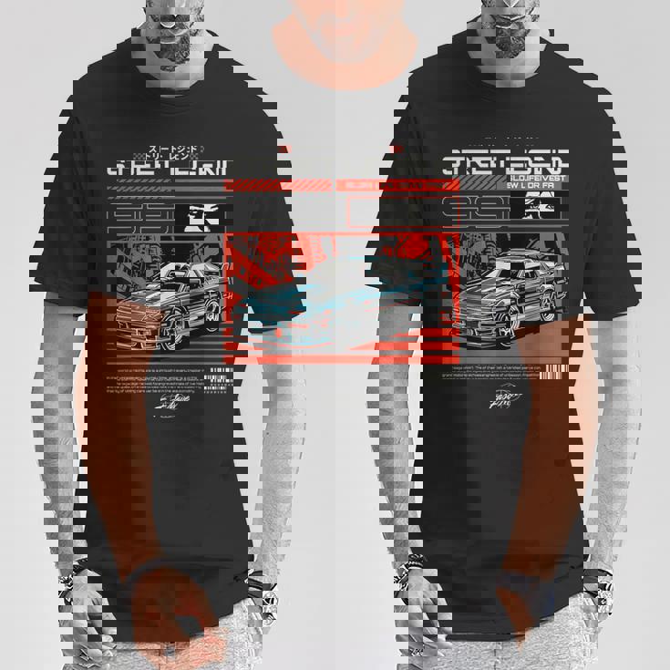 かっこいい レトロ ヴィンテージ ジャパニーズjdm 東京ジャパン ドリフト レースカー Tシャツ 面白い贈り物