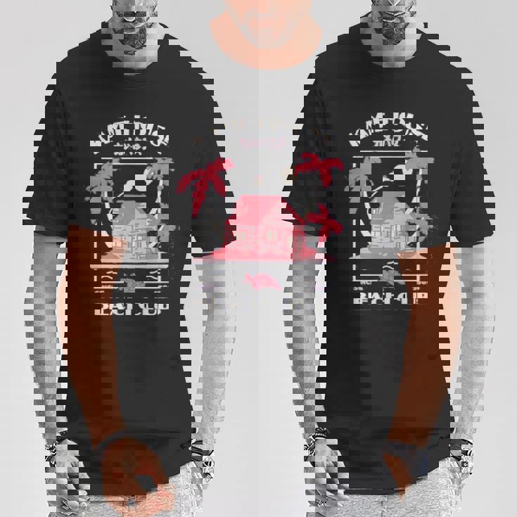 かめハウス ビーチクラブ アニメ 漫画 コミック おもしろギフト Tシャツ 面白い贈り物