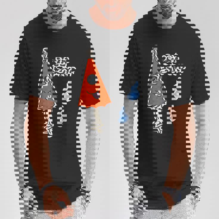 からかさ小僧『なんか よ〜かい？』唐傘 おばけ【ゆるフレンズ】妖怪 かわいい イラスト Tシャツ 面白い贈り物