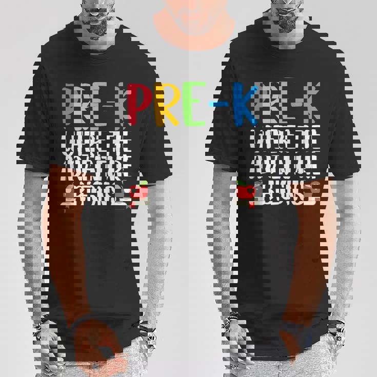 かわいい Pre-K Teacher chool Prek Teacher メンズ レディース Tシャツ 面白い贈り物