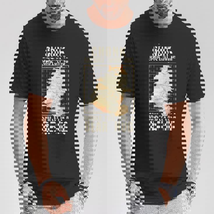 かわいい ラガマフィン 猫 面白い チョンク ぽっちゃり 猫 Tシャツ 面白い贈り物