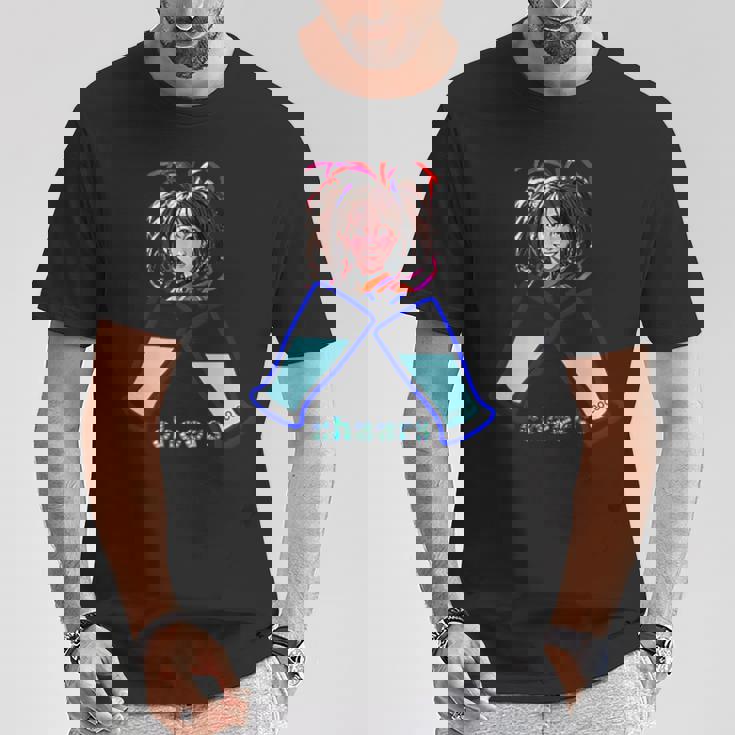 かわいい 可愛い 女の人 若い 美人 イラスト 日本 きれい Tシャツ 面白い贈り物