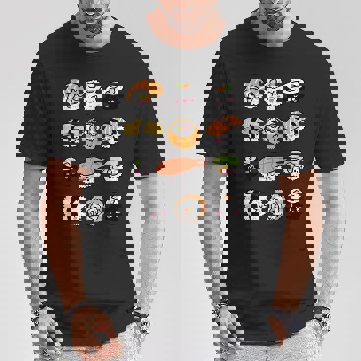 かわいいお寿司 Tシャツ 面白い贈り物