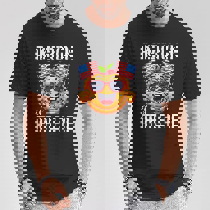 かわいいアメリカンアップルパイシャツ メンズ レディース キッズ Tシャツ 面白い贈り物