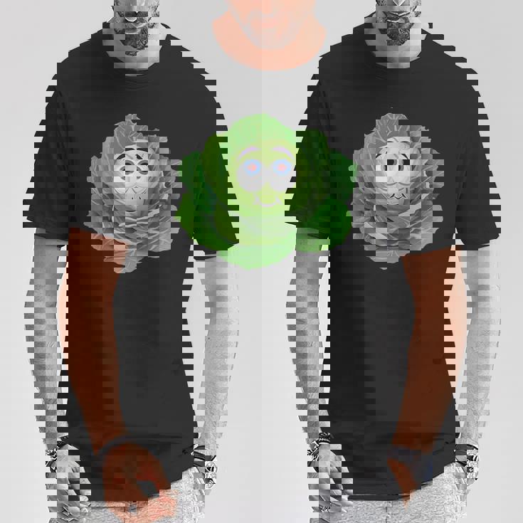 かわいいキャベツチーム ハロウィンコスチューム キャベツ愛好家 ビーガンtシャツ Tシャツ 面白い贈り物