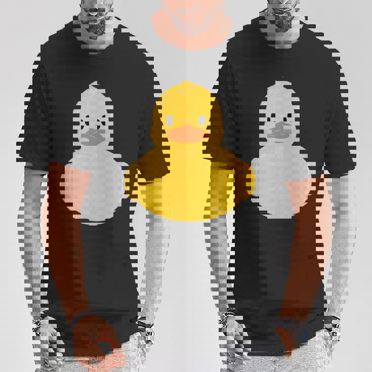 かわいいゴム製アヒルのアヒル Tシャツ 面白い贈り物