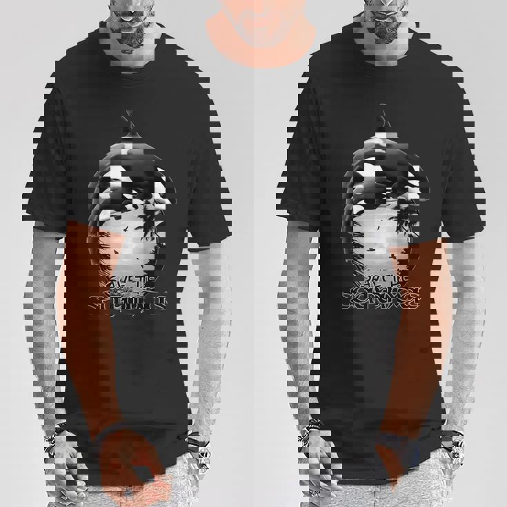 かわいいシャチサモアポリネシア Tシャツ 面白い贈り物