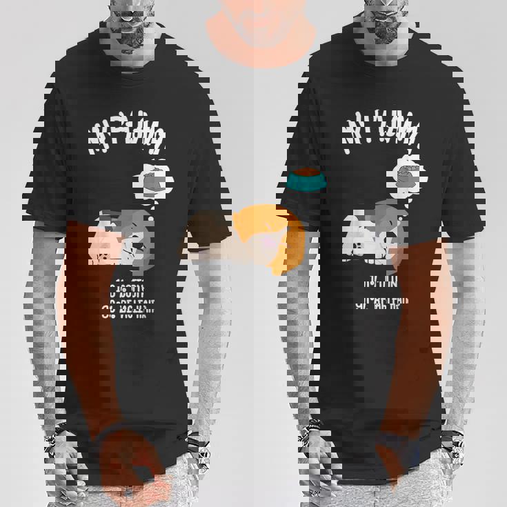 かわいいスリーピングビーグル ペット愛好家のための面白い犬のデザイン Tシャツ 面白い贈り物