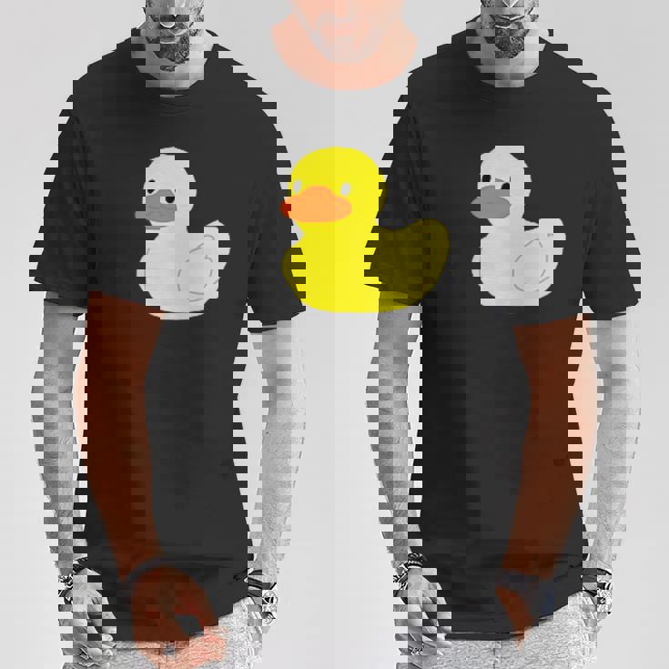 かわいいラバーダックイエローグラフィックかわいいラバーダック Tシャツ 面白い贈り物