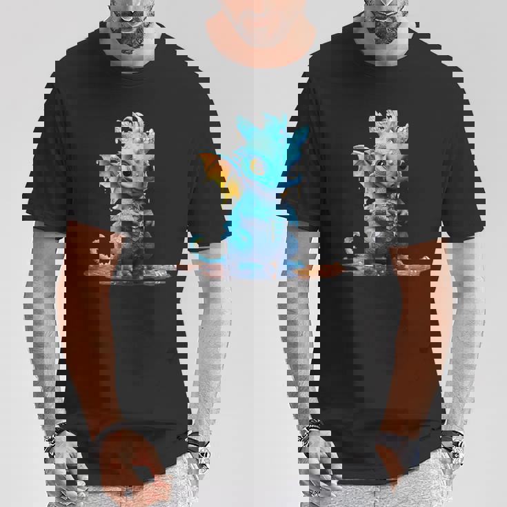 かわいい青龍 Tシャツ 面白い贈り物