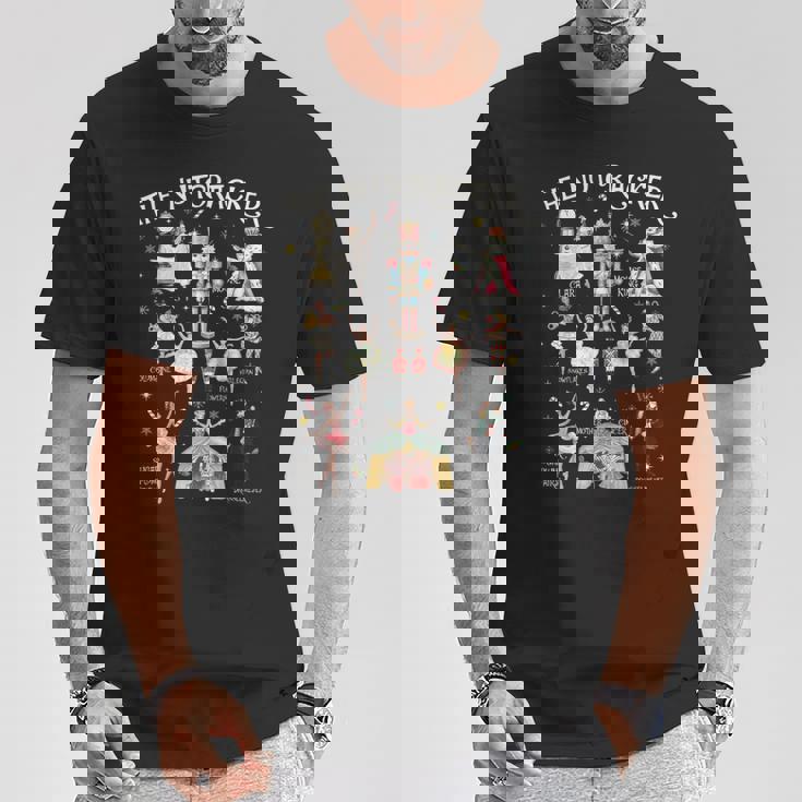 くるみ割り人形 クリスマス クリスマス ファミリー マッチング パジャマ オーナメント Tシャツ 面白い贈り物