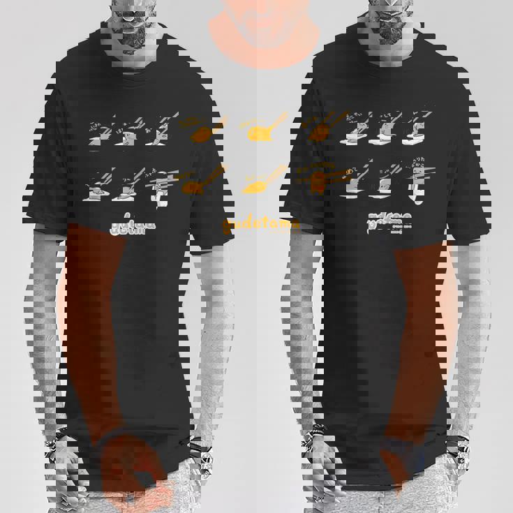 ぐでたま つままれ Tシャツ 面白い贈り物