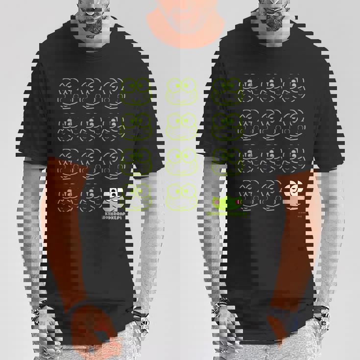 けろけろけろっぴ Usデザイン カオ Tシャツ 面白い贈り物