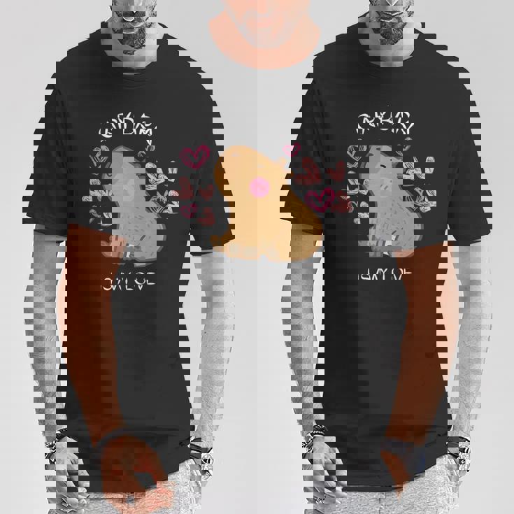 げっ歯類 面白いカピバラ カピバラアート メンズ レディース キッズ Tシャツ 面白い贈り物