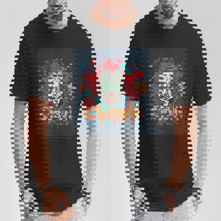 このグーフィーピエロコスチュームで一日を明るくしましょう。 Tシャツ 面白い贈り物