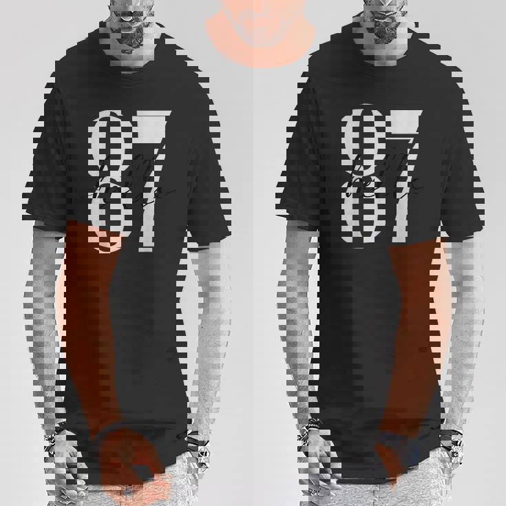 こんにちは 87歳誕生日ようこそ 87 Tシャツ 面白い贈り物