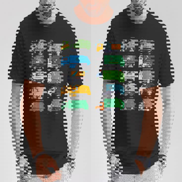 ごみ収集車 ゴミ ゴミ分別 コスチューム キッズ 幼児 Tシャツ 面白い贈り物