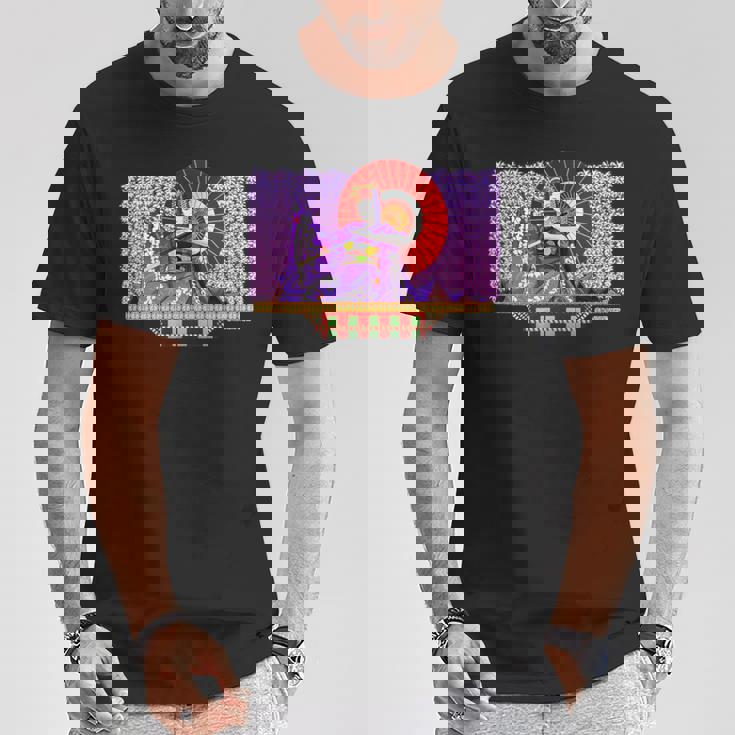 ねぶたデザイン ユキノジョウ Tシャツ 面白い贈り物