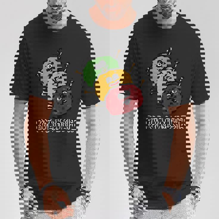 ぼたもちさんたち Tシャツ 面白い贈り物