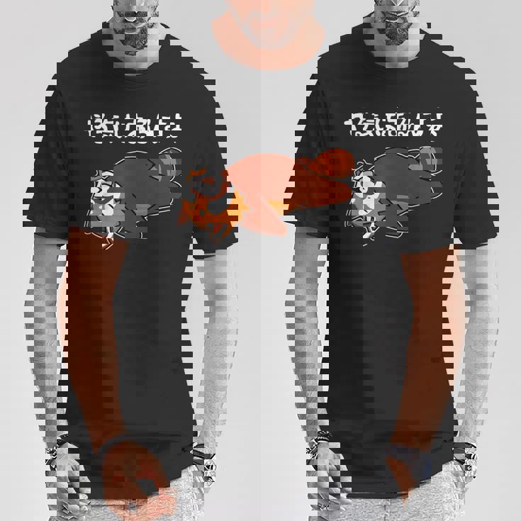 やる気はあるんすよ レッサーパンダ ジョーク かわいい 動物好き ギャグ好き ジョーク好き ギャグ おもしろ ネタ Tシャツ 面白い贈り物