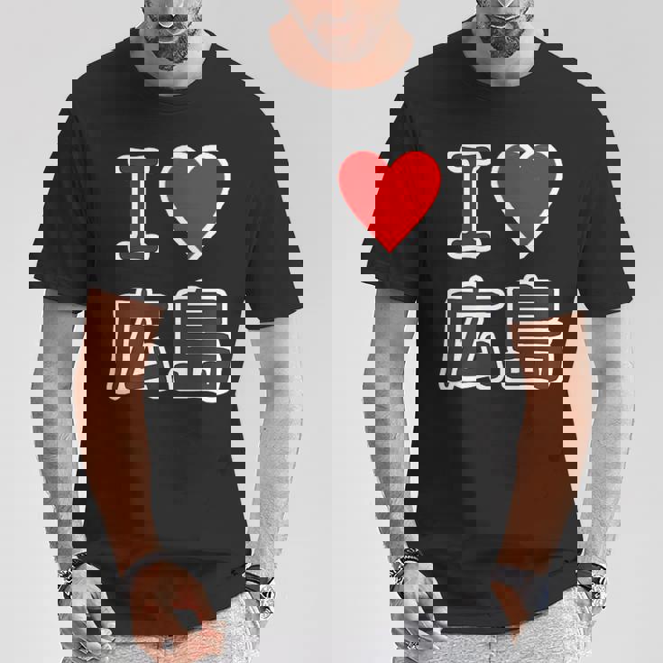 アイラブ・広島（I Love ハート）【47都道府県】Jimo-T ジモティ お土産 ご当地 Tシャツ 面白い贈り物