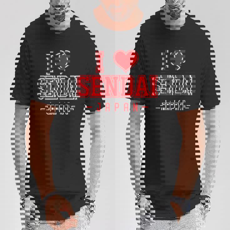 アイラブ仙台ジャパン Tシャツ 面白い贈り物