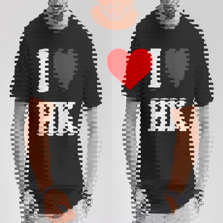 アイ・ラブ Hk アイハート香港 Tシャツ 面白い贈り物