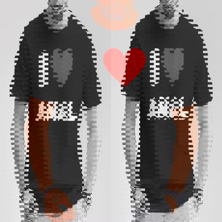 アイ・ラブ・アナル Tシャツ 面白い贈り物