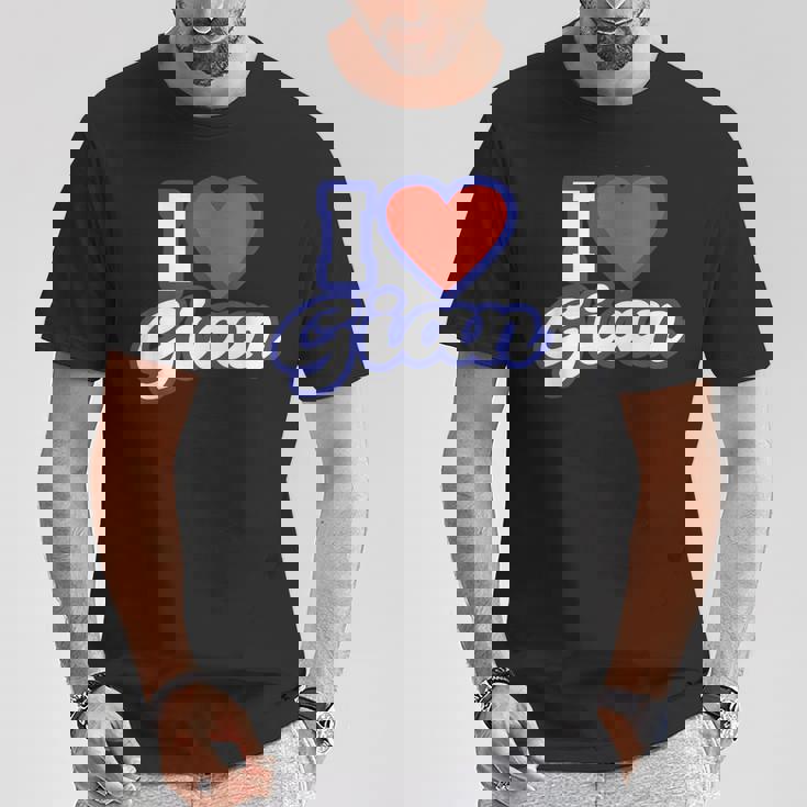 アイ・ラブ・ジャイアン Tシャツ 面白い贈り物