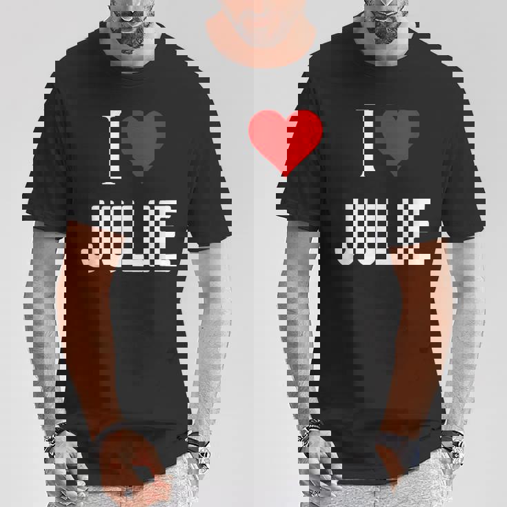 アイ・ラブ・ジュリー Tシャツ 面白い贈り物