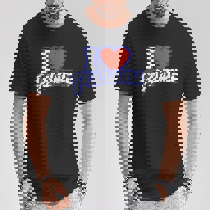 アイ・ラブ・パーソンズ Tシャツ 面白い贈り物