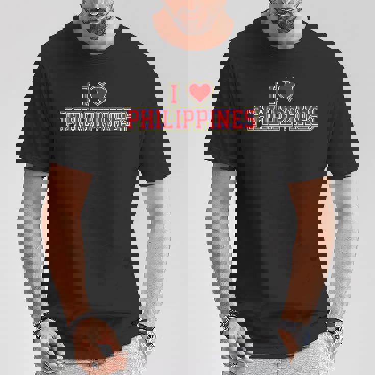 アイ・ラブ・フィリピン Tシャツ 面白い贈り物