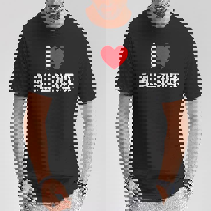 アイ・ラブ・フォール・リバー Tシャツ 面白い贈り物