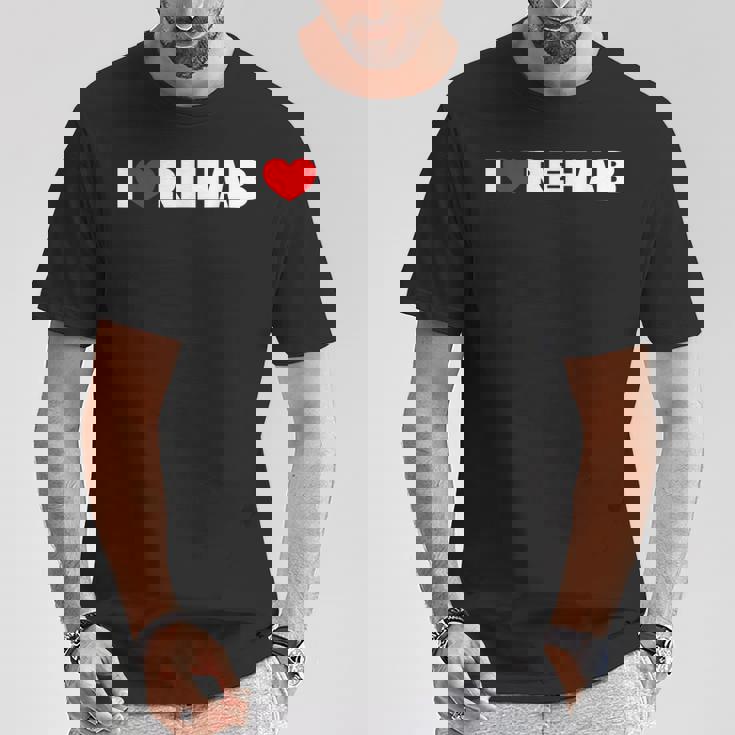 アイ・ラブ・リハビリ Tシャツ 面白い贈り物