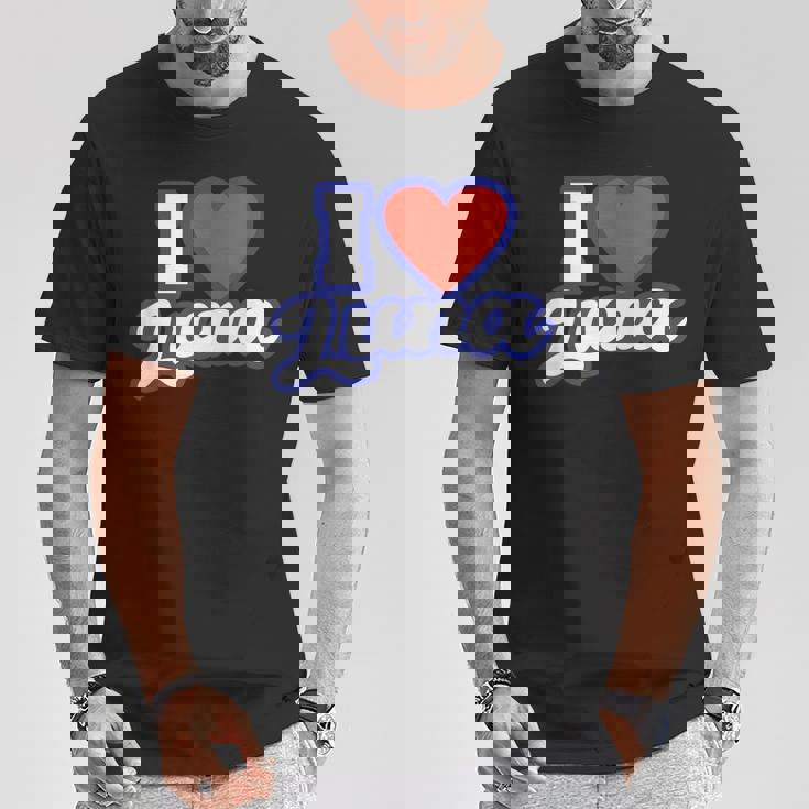 アイ・ラブ・ルナ Tシャツ 面白い贈り物