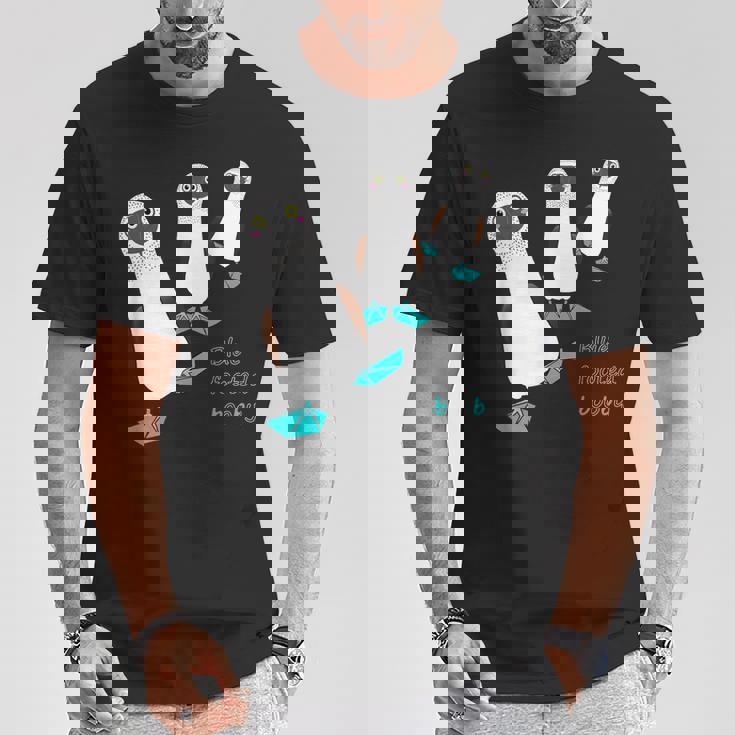 アオアシカツオドリ 鳥 Tシャツ 面白い贈り物