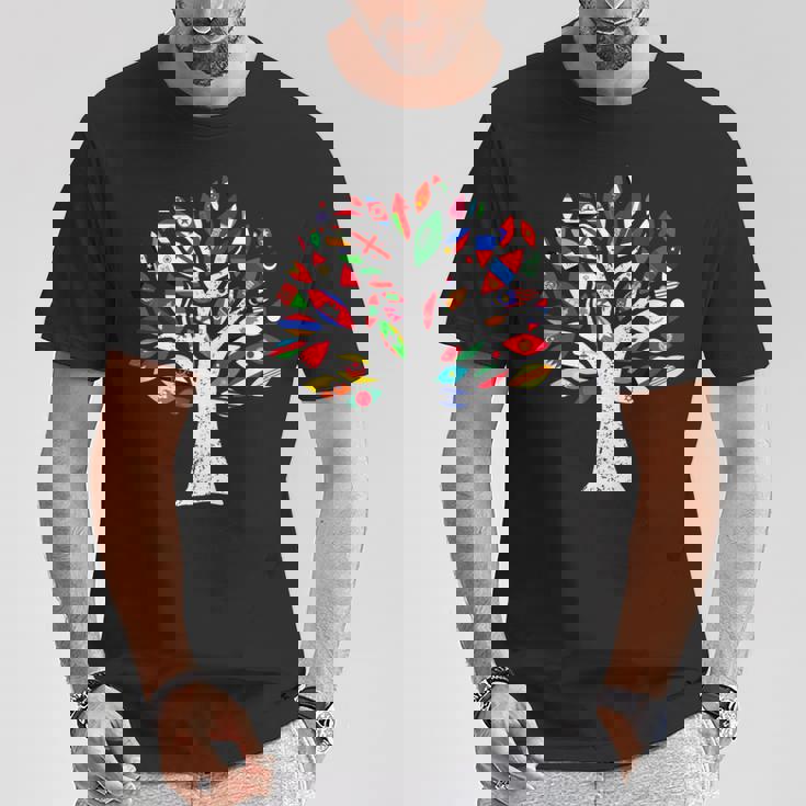 アジア国旗tシャツ、ベトナムのアジア地図デザイン Tシャツ 面白い贈り物